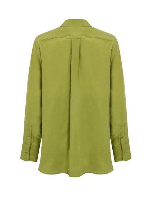 Camicia in seta lavata pistacchio WEEKEND MAX MARA | 2425116012600016